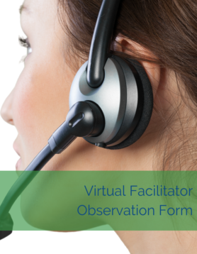 Cindy Huggett Virtual Facilitator Observation Form