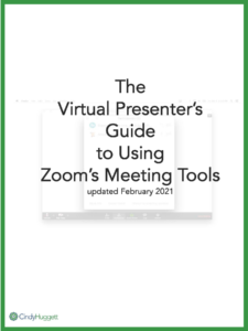The Virtual Presenter's Guide to Using Zoom's Meeting Tools