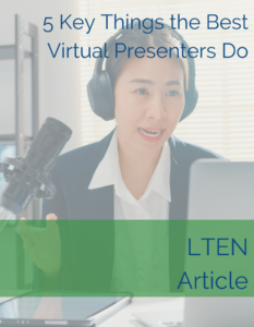 5 Key Things the Best Virtual Presenters Do